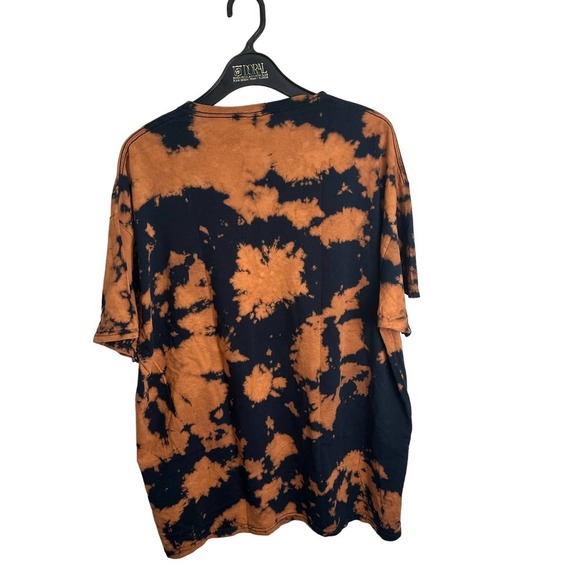 C/DC Highway to Hell T-shirt Men’s 2XL Orange Tie Die 2020 Short Sleeve Crew Nec - Picture 2 of 7